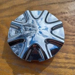 Buick Rendezvous Center Cap, Chrome, 2002-2004 Part # 9593782 Used. Price: $34.95.