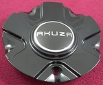 Akuza Wheels Gloss Black Custom Center Cap # EMR848 Car (18-20) (1) Used. Price: $49.99.