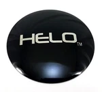 Helo 3 1/2" (90MM) Od Gloss Black Wheel Center Hub Cap Logo/sticker New. Price: $14.93.