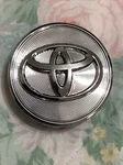 Toyota Camry Chrome Silver 07 11 42603-06080 Center Hubcaps Made Usa Oem 1PIECE Used. Price: $12.00.