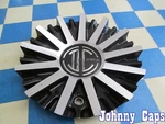 Crave Wheels # N026-2285-CAP Silver & Black Metal Center 34 (qty. 1) Used. Price: $81.71.