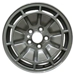 Refurbished 15X6 Painted Medium Sparkle Charcoal Wheel Fits 1985-1990 Volvo 740 Remanufactured. Price: $182.96.
