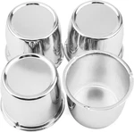4PCS 2.64INCH Trailer Wheel Hub Hole, 2.40IN Tall, Chrome Silver New. Price: $63.93.