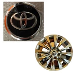 Land Cruiser 300 Center Cap Rin Wheel Black & Chrome Border Logo Oem Genuine New. Price: $38.95.