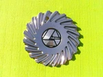 1-AZARA #S244 Chrome/acrylic Center Cap (oem) Very Good+condition Used. Price: $50.00.