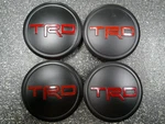 Toyota Trd Black & Red Oem Center Cap 3.25" 83MM 42603-YY460 PT280-35240 SET/4* Used. Price: $85.00.