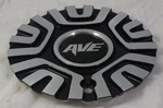 Ave Wheels Silver / Black Custom Center Caps # C-373-MF SL1204-02 Used. Price: $59.32.