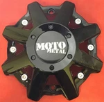 One Used Moto Metal Wheels Gloss Black Centercap # M-970 10441. Price: $24.99.