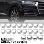 20PCS 17MM Wheel Lock Lug Bolt Nut Cover Caps With Clip Tool Set Silver Tone New. Price: $24.19.
