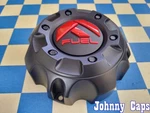 Fuel Wheels # 1001-59MBQ/1003-20B. Matte Black/red Logo Center Cap 38 (qty. 1) Used. Price: $48.78.