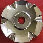 One New Racing Wheels Chrome Center Cap No Logo C0353 /11937. Price: $59.99.