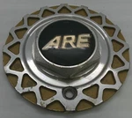 American Racing Equipment Are Gold Center Cap (P/N#899097/899098) Metal. Used. Price: $14.92.