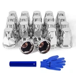 20PCS Lug Nut Covers 33MM Flat Top Thread-on For Semi Trucks Abs C... New. Price: $50.84.