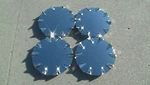 Chevrolet Ssr Chrome Wheel Center Hubcaps 2003-2006 Front Rear Set Of 4 Used. Price: $114.95.