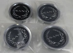 Asanti Black Label Wheels Chrome / Custom Center Set 4 # A05-CAP New. Price: $75.00.