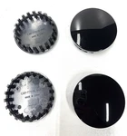 New 4X Gloss Black 83MM 3.25" Rim Center Caps Fits Snowflake Cadillac Escalade. Price: $19.99.
