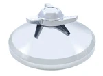 Chrome Rear Axle Cover Hub Cap With 3 Bar Left Swing Spinner New. Price: $17.84.