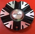 One Pinnacle P66 Grotto Black Machine Metal Wheel Center Cap P003-AL 6069 Used. Price: $44.50.