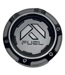 Fuel Matte/gloss Black Snap In Wheel Center Cap 1005-49GBLD New. Price: $55.00.