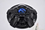 Fuel Gloss Black Blue Logo Wheel Center Cap Hub 1003-88GBK 8.5" D644 Contra New. Price: $57.00.