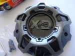 Kmc Xd Series Black/gray Gross Custom Wheel Center Cap # 1508S04 New. Price: $132.59.