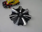 Niche Chrome/black Custom Wheel Center Cap # 10573 Used. Price: $54.59.