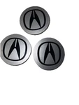 Acura Oem Silver Wheel Center Caps Set Of 44732-S9A-A00 Honda Genuine Parts Used. Price: $19.99.