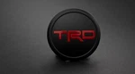 Genuine Toyota 4RUNNER Land Cruiser Tacoma Tundra Flat Black Domed Trd Center Ca New. Price: $6.50.
